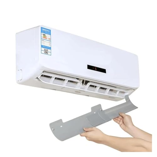 Universelle Windabweiser-Klimaanlagenabdeckung, Einziehbare Windschutzscheiben-Abweiser For Die Klimaanlage Im Home Office(Gray) von CGDVYHZXT