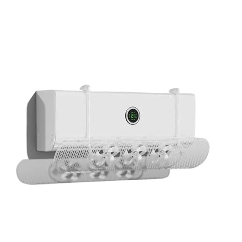 Windabweiser For Klimaanlagen Mit Ventilator, Anti-Direkt-Blase, Wandmontierter Universeller Kaltluftauslassschutz Und Windleitabdeckung(White fan blades) von CGDVYHZXT