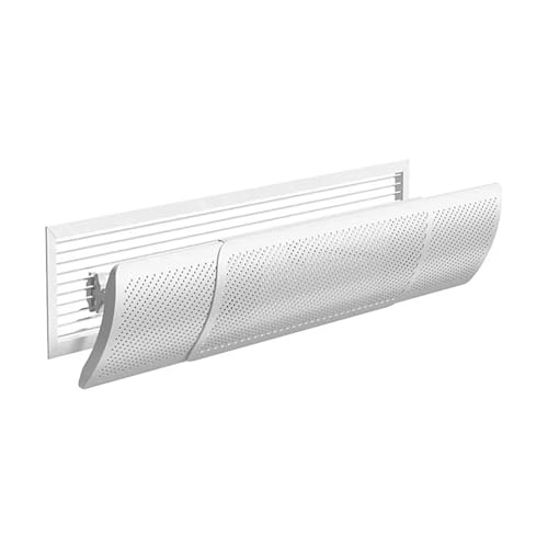 Zentrale Klimaanlage Windschutzscheibe Anti-Direkt Blasen AC Air Deflektor Einstellen Wand-Montiert Luftfilter Air Outlet Baffle Teile(Basic no filter-L) von CGDVYHZXT