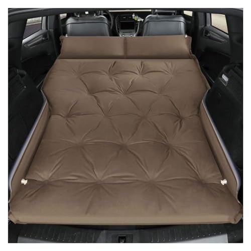 CGDXG Auto Aufblasbare Matratze für Jeep Wrangler 4door 2011 2012 2013 2014 2015 2016 2017,Tragbare Aufblasbare Auto Luftmatratze,Auto Bett mit Kissen,Beflockung Oberfläche,C von CGDXG