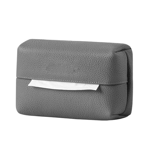 CGDXG Autotaschentuchbox aus Echtleder für Dodge Dart SXT Sedan 2013-2016, Leder Taschentuch Boxhalter Universell für Vorder Rücksitz Organisiert Innenraum,Grey CGDXG Autotaschentuchbox aus Echtleder für Dodge Dart SXT Sedan 2013-2016, Leder Taschentuch Boxhalter Universell für Vorder Rücksitz Organisiert Innenraum,Grey von CGDXG