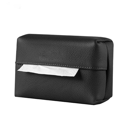 CGDXG Autotaschentuchbox aus Echtleder für Dodge Grand Caravan SE 2010-2020, Leder Taschentuch Boxhalter Universell für Vorder Rücksitz Organisiert Innenraum,Black CGDXG Autotaschentuchbox aus Echtleder für Dodge Grand Caravan SE 2010-2020, Leder Taschentuch Boxhalter Universell für Vorder Rücksitz Organisiert Innenraum,Black von CGDXG