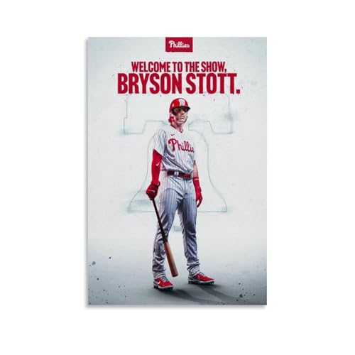 Bryson Stott wasserdichtes Leinwand-Poster, Wandkunst, HD-UV-beständiger Druck, geeignet für Wohnzimmer und Flur, ein tolles Geschenk, ungerahmt, 50 x 75 cm von CGHSDJ