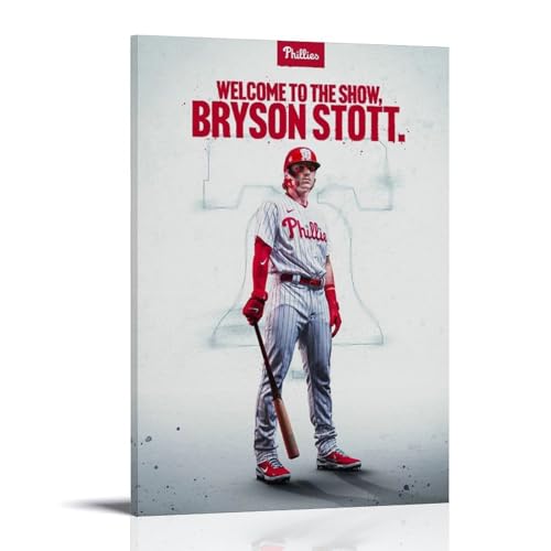 Bryson Stott wasserdichtes Leinwandposter, Wandkunst, HD-UV-beständiger Druck, geeignet für Wohnzimmer und Flur, ein tolles Geschenk, Rahmenstil, 50 x 75 cm von CGHSDJ