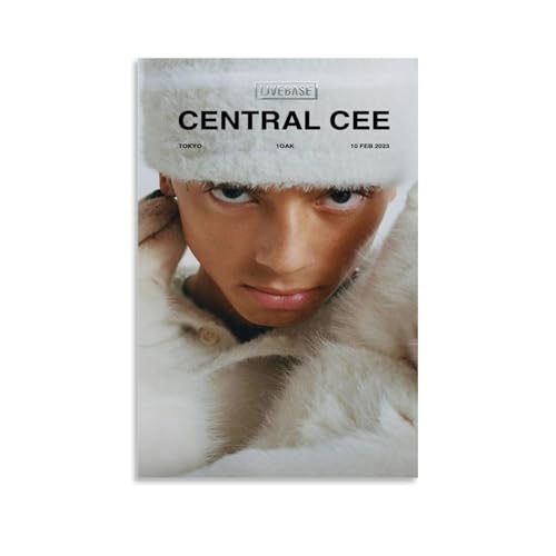 Central Cee Wasserfestes Leinwand-Poster, Wandkunst, HD-UV-beständiger Druck, geeignet für Wohnzimmer und Flur, ein tolles Geschenk, ungerahmt, 60 x 90 cm von CGHSDJ