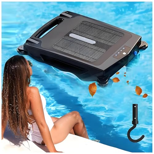 CGLYYDS Pool-Skimmer-Roboter mit Solarpanel, automatischer Design-Funktion, Pool-Oberflächen-Skimmer-Roboter von CGLYYDS