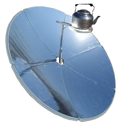 CGLYYDS Tragbarer Solarkocher, Solarofen tragbarer Herd Camp Herd Solar Cooker, Grillkochfutter konzentriert Wärmewerkzeug, 1800W von CGLYYDS