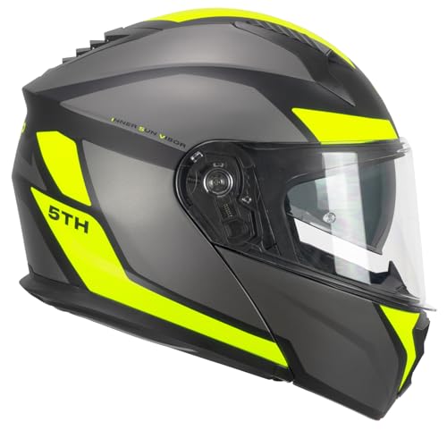 CGM 5THG FALCON SPORT Schwarz Neongelb matt von CGM