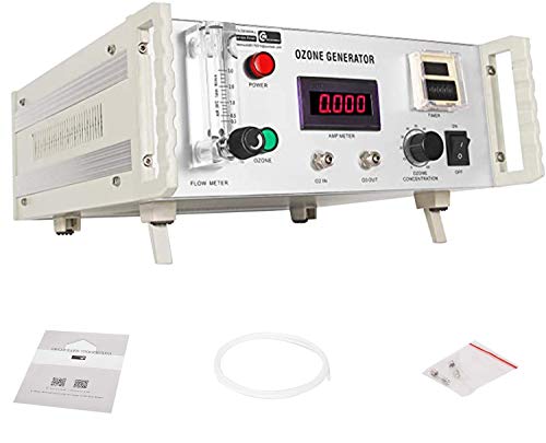 CGOLDENWALL 7000mg/Std Labor Ozongenerator Industrieller Geruchskiller Kommerzieller Ozon Luftreiniger Desinfektionsmaschine für die Pharmazeutische Sterilisation&Abwasserbehandlung (7g/h) von CGOLDENWALL