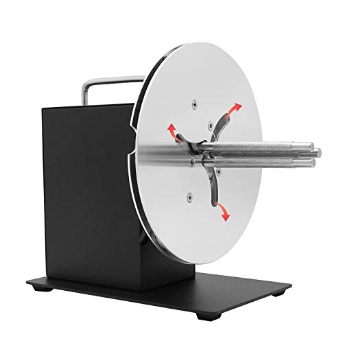 CGOLDENWALL Automatische Etikettenaufwickler Maschine 120mm * 220mm Zwei-Wege Stufenlose Geschwindigkeit Einstellbar für Wasserzeichen/Barcode Aufkleber/Kleidung Etikettendrucker (220 V) von CGOLDENWALL