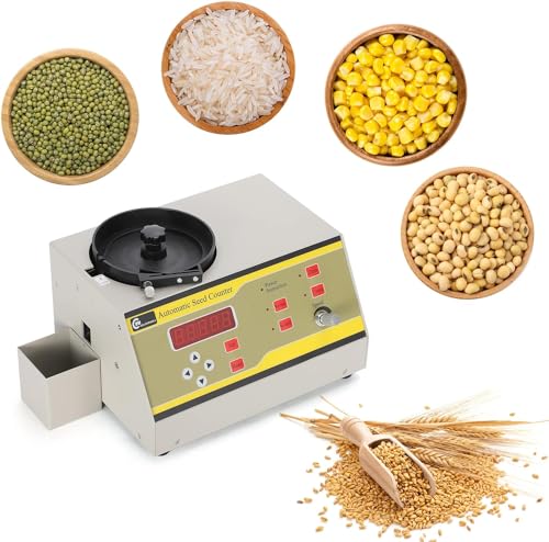 CGOLDENWALL Automatische Seed Counter Einstellbare Dish Counting Maschine für verschiedene Arten von Samen wie Reis Weizen Mais Gemüsesamen und mehr SLY-C von CGOLDENWALL