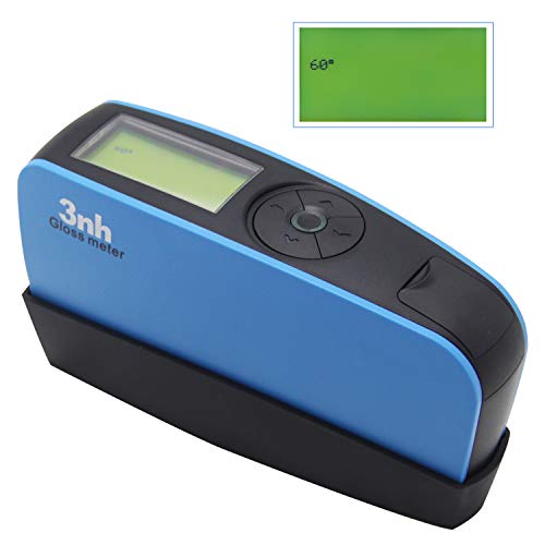 CGOLDENWALL Digitales Glanzmessgerät Tester Glanzmessgerät Messung für Papierdrucke Kunststoff Marmor Granit Oberfläche (YG60S (0-200GU)) von CGOLDENWALL