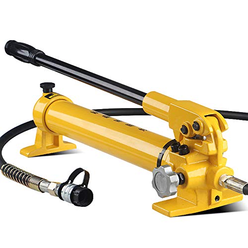 CGOLDENWALL Manuelle Hydraulikpumpe CP-700-2, Hydraulikwerkzeug, hohe Lagerkapazität: 2800 cm丨Druck zwischen 20-700 kg/²丨Durchfluss zwischen 13-2,3 cm³ CGOLDENWALL Manuelle Hydraulikpumpe CP-700-2, Hydraulikwerkzeug, hohe Lagerkapazität: 2800 cm丨Druck zwischen 20-700 kg/²丨Durchfluss zwischen 13-2,3 cm³ von CGOLDENWALL