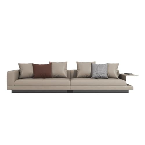 CGTENBS Gerades Holz-Skelett-Sofa, Atmosphäre, Wohnzimmer, italienisch, minimalistisch, kleines Familien-Set (355 x 61 x 100 cm) von CGTENBS