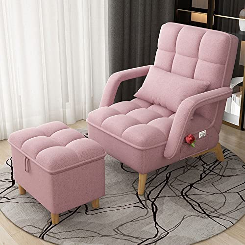 CGTENBS Lazy Sofa Tatami Wohnzimmer Schlafzimmer Balkon Single Small Wohnung Sofa Publishing Art Liegestuhl (D) von CGTENBS