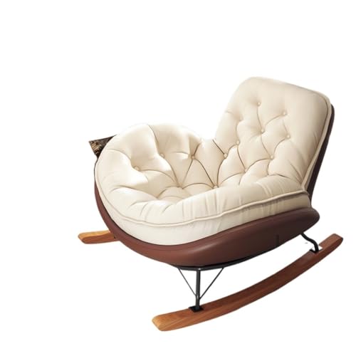 CGTENBS Schaukelstuhl für Wohnzimmer, Balkon, Ausflug, Liege, Haushalt, Einzelbett, Freizeit, faules Sofa von CGTENBS