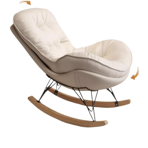Schüttelstuhl für Erwachsene, Wohnzimmer, Balkon, Ausflug, Zuhause, Einzelbett, Freizeit, faules Sofa von CGTENBS