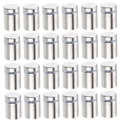 24 -pcs -Abstandsschrauben für Acryl 19x25mm Edelstahlschild Abstandsschrauben mit einstellbaren Kappen -Stand -Off -Wandhalterungen für Werbung 24 -pcs -Abstandsschrauben für Acryl 19x25mm Edelstahlschild Abstandsschrauben mit einstellbaren Kappen -Stand -Off -Wandhalterungen für Werbung von CGTQROVR