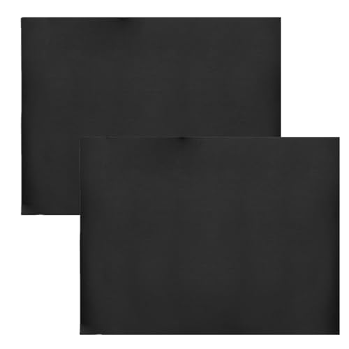 2pcs BBQ MAT Wärme-resistente Nicht-STICK BBQ Grill Matte wiederverwendbare Grillblätter für Grillgaskohle oder elektrische Grills von CGTQROVR