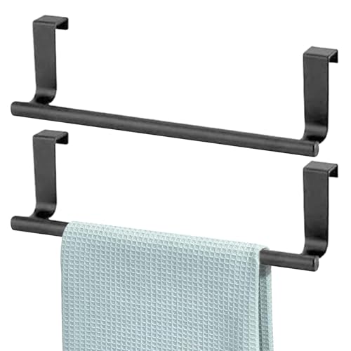 2pcs über Schrank Handtuchstange, 9 '' über dem Schrankhandtuchhalter Edelstahl Glatte Oberfläche Hanging Rack für Küchenbadezimmertürschrank 2pcs über Schrank Handtuchstange, 9 '' über dem Schrankhandtuchhalter Edelstahl Glatte Oberfläche Hanging Rack für Küchenbadezimmertürschrank von CGTQROVR