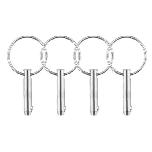 4pcs Hardware-Stifte, Durchmesser 6, 3 mm Edelstahl Schnellfreisetzungsnadel mit Kugelschlos 4pcs Hardware-Stifte, Durchmesser 6, 3 mm Edelstahl Schnellfreisetzungsnadel mit Kugelschlos von CGTQROVR