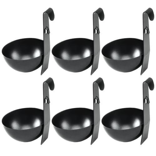 6pcs Eierwilderer, Hangable Metal Egg -Wildererbecher, Küchenbedarf für einfaches Kochen 6pcs Eierwilderer, Hangable Metal Egg -Wildererbecher, Küchenbedarf für einfaches Kochen von CGTQROVR