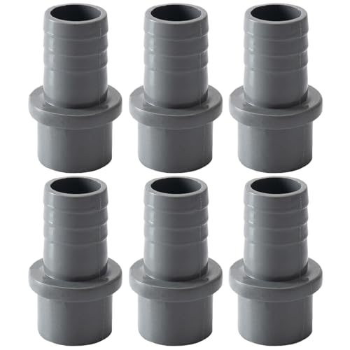 6pcs Reduzierrohranpassung 25 mm OD 20mm PVC Rohranschlüsse, praktischer gerade Kopplungsadapteranschluss, Grau 6pcs Reduzierrohranpassung 25 mm OD 20mm PVC Rohranschlüsse, praktischer gerade Kopplungsadapteranschluss, Grau von CGTQROVR