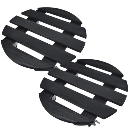 CGTQROVR 2pcs Rolling Plant -Ständer mit Rädern 12 -Zoll CGTQROVR 2pcs Rolling Plant -Ständer mit Rädern 12 -Zoll von CGTQROVR