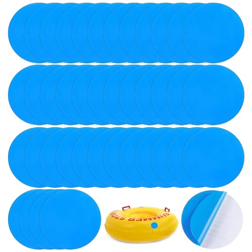 CGTQROVR 40pcs Pool Reparatur Patch Cassable Reparaturkit Runde Selbstklebstoff PVC Vinyl für Luftmatratze aufblasbar Schwimmzelt CGTQROVR 40pcs Pool Reparatur Patch Cassable Reparaturkit Runde Selbstklebstoff PVC Vinyl für Luftmatratze aufblasbar Schwimmzelt von CGTQROVR