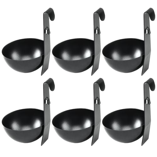 6pcs Eierwilderer Hangable Metal Eggonbecher Küche Vorräte für das Haus einfach kochen von CGTQROVR