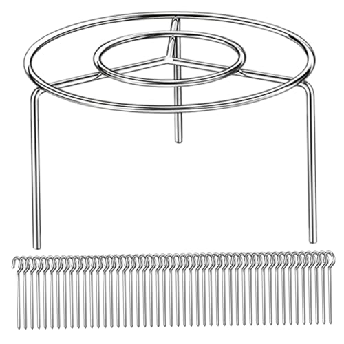 CGTQROVR Air Fryer Spießrock Rack Edelstahl Kebab -Rack mit runden Hängen und vertikalen Fleischspießungen große Kapazitäten Küchenwerkzeuge ideal für Familienessen oder Bankette CGTQROVR Air Fryer Spießrock Rack Edelstahl Kebab -Rack mit runden Hängen und vertikalen Fleischspießungen große Kapazitäten Küchenwerkzeuge ideal für Familienessen oder Bankette von CGTQROVR