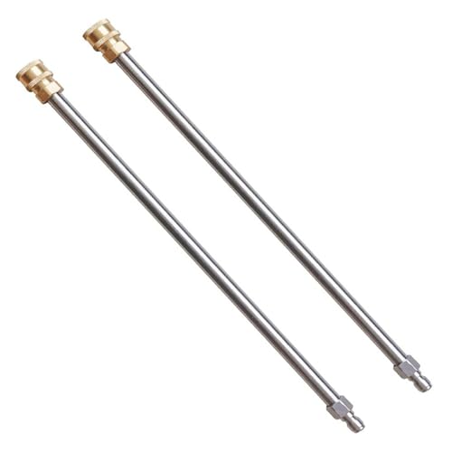 CGTQROVR Druckunterdrücker -Erweiterung Stahl aus Edelstahl Druckabscheider Stab 1/4 Zoll Schnellanschluss Ersatzspray -Verlängerung Lance 4000psi CGTQROVR Druckunterdrücker -Erweiterung Stahl aus Edelstahl Druckabscheider Stab 1/4 Zoll Schnellanschluss Ersatzspray -Verlängerung Lance 4000psi von CGTQROVR