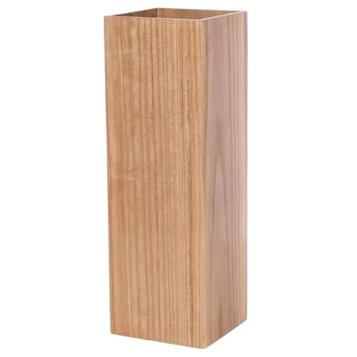 CGTQROVR Regenschirmhalter Naturholz Getreide Regenschirmhalter perfekt für Eingangseingang Moderner Stil Walking Canes Lagerregal Perfekt für den Eingang des Home Office von CGTQROVR
