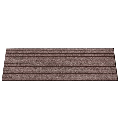 CGTQROVR Treppenteppichprofile absorbierende Nicht rutschfeste Kratzfeste Treppe Treppe Runner Maschinenwaschbarer Geräuschreduktion für Holzstufen Innenräume von CGTQROVR