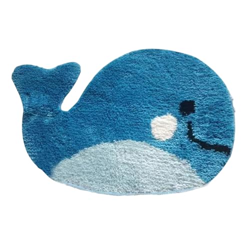 CGTQROVR Whale Bad Matte süß bequem absorbierende Duschteppich mit Nicht rutscher unterer Cartoon-Bodenmatte für Heimatbadezimmer CGTQROVR Whale Bad Matte süß bequem absorbierende Duschteppich mit Nicht rutscher unterer Cartoon-Bodenmatte für Heimatbadezimmer von CGTQROVR