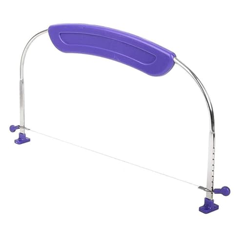 Cake Leveler Verstellbares Edelstahl Drahtkuchenschicht Schicht Backeindekorationstool von CGTQROVR