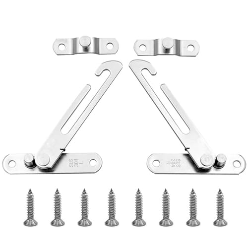 Casement Window Sperle Restrictor, 2pcs Aluminium -Legierungsfenster -Öffnungssteuergerät für die Childern -Sicherheit Casement Window Sperle Restrictor, 2pcs Aluminium -Legierungsfenster -Öffnungssteuergerät für die Childern -Sicherheit von CGTQROVR