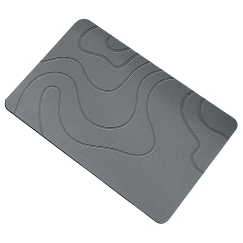 Diatomitbadmatte, 16x24 absorbierende schnelle trockene Nicht -Schlupf -Kieselgur -Erdbadematte für Badezimmerboden, Wanne und Dusche, Waschbecken Diatomitbadmatte, 16x24 absorbierende schnelle trockene Nicht -Schlupf -Kieselgur -Erdbadematte für Badezimmerboden, Wanne und Dusche, Waschbecken von CGTQROVR