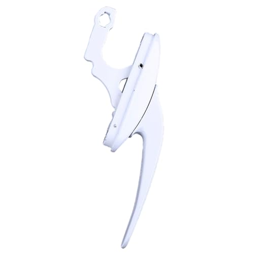 Fensterverriegelungsersatz, Zinklegierung Casement Fenstersperre, weiße Verriegelungsgriff Hardware Fensterverriegelungsersatz, Zinklegierung Casement Fenstersperre, weiße Verriegelungsgriff Hardware von CGTQROVR