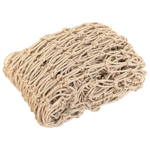 Garten Gitter Netting Retro Dekorative Robus natürliche Jute Blume Support Netting für Erbsenbohnenklettern Gemüse von CGTQROVR