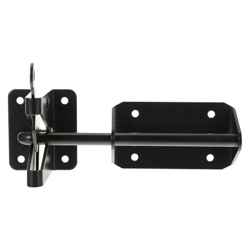 Gate Latch Slide Bolzen Zaun Tor Schloss mit Vorhängeschlossloch zwei Richttürschlos von CGTQROVR