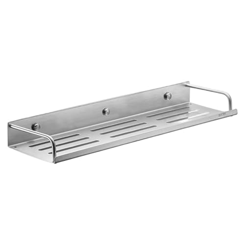 Heavy Duty Edelstahlregale 20x4, 5 Zoll, hohlige Metall schwimmende Regale Wandmontierte Gewürzregal für Küchenbad Heavy Duty Edelstahlregale 20x4, 5 Zoll, hohlige Metall schwimmende Regale Wandmontierte Gewürzregal für Küchenbad von CGTQROVR
