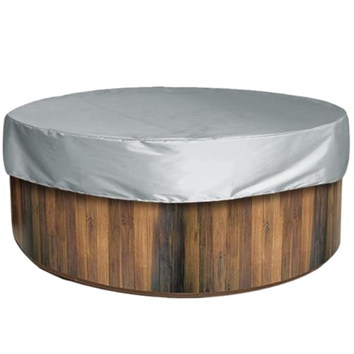 Runde -Abdeckung 84.65x27, 56 Zoll und Sonnenschutz wasserdichte -Deckungen Austausch für Outdoor, Grau Runde -Abdeckung 84.65x27, 56 Zoll und Sonnenschutz wasserdichte -Deckungen Austausch für Outdoor, Grau von CGTQROVR