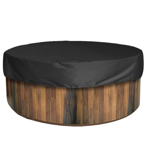 Runde -Abdeckung 84.65x27, 56 Zoll und Sonnenschutz wasserdichte -Deckungen Austausch für Outdoor, Schwarz, Schwarz Runde -Abdeckung 84.65x27, 56 Zoll und Sonnenschutz wasserdichte -Deckungen Austausch für Outdoor, Schwarz, Schwarz von CGTQROVR