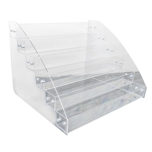 Sonnenbrille Display 6 Schichten klarer Plastik -Sonnenbrillen Organizer zum Halten von 12 Paar Brillen 12, 2x11x9, 5 Zoll, Brillenhalter für Tischplatten Sonnenbrille Display 6 Schichten klarer Plastik -Sonnenbrillen Organizer zum Halten von 12 Paar Brillen 12, 2x11x9, 5 Zoll, Brillenhalter für Tischplatten von CGTQROVR