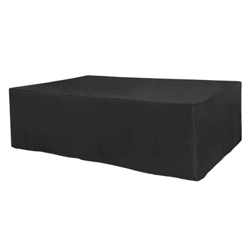 Terrassenmöbelabdeckungen 210d Oxford Stoff wasserdicht und tränenfeste Außenmöbelabdeckung mit Kordelstring für Tischstuhl -Sofa Schreibtisch im Freien von CGTQROVR