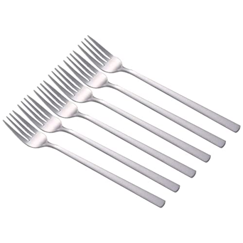 Tischgabel Koreaner Langgang Dessertgabeln Edelstahl -Abendessen 21 cm 6pcs Tischgabel Koreaner Langgang Dessertgabeln Edelstahl -Abendessen 21 cm 6pcs von CGTQROVR