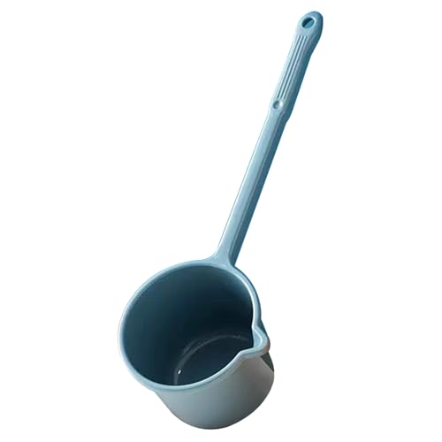 Wasserkelle 5x6x18 Zoll verdickter Badewassergieß Hangsuppe Kelle mit langem Griff Plastikschaufel für Heimküchenbadezimmer Vorräte von CGTQROVR