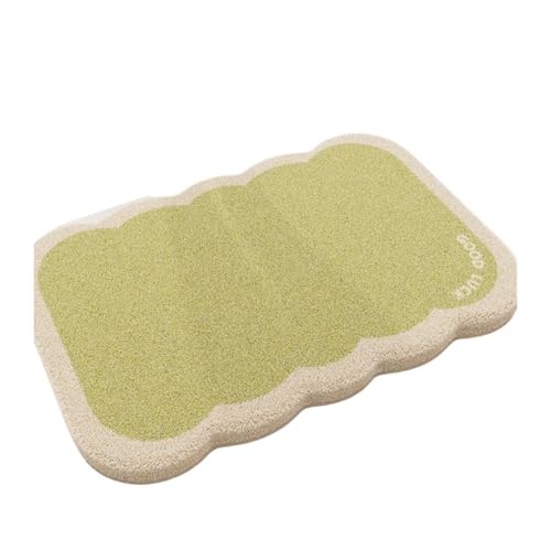 CGUOHU Badematte Dicke Korallensamt-Badezimmermatte, teppichförmige saugfähige Matte, Toilettentürteppich, rutschfeste Matte, saugfähige Matten, Toilettenfußmatten(Color 5,50x80 cm) von CGUOHU