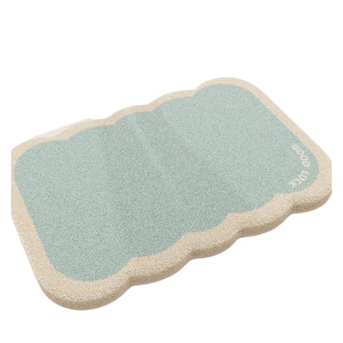 CGUOHU Badematte Dicke Korallensamt-Badezimmermatte, teppichförmige saugfähige Matte, Toilettentürteppich, rutschfeste Matte, saugfähige Matten, Toilettenfußmatten(Color 8,50x80 cm) von CGUOHU
